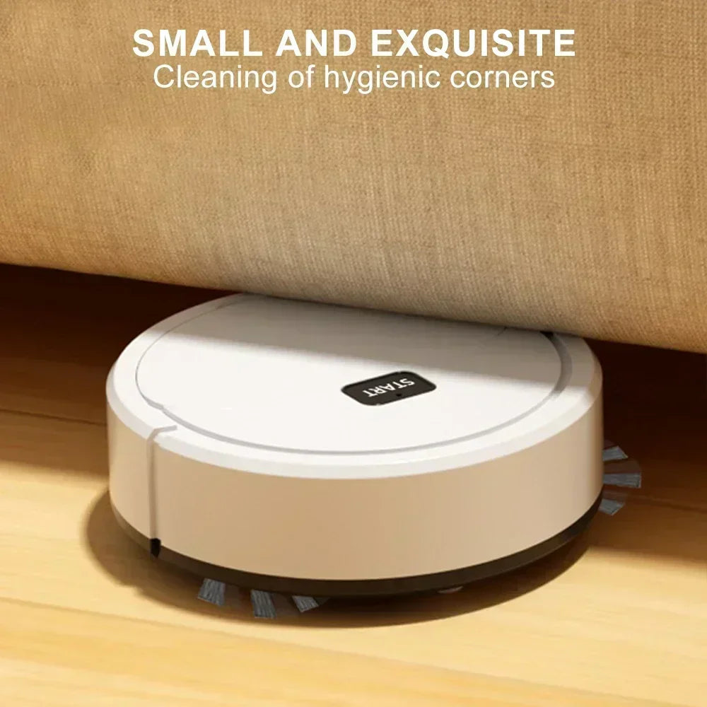 Automatic Portable Mini Home Floor Robotic Vacuum Cleaner USB Rechargeable Wet Dry Three-In-One Sweeping Machine for Home