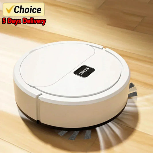 Automatic Portable Mini Home Floor Robotic Vacuum Cleaner USB Rechargeable Wet Dry Three-In-One Sweeping Machine for Home